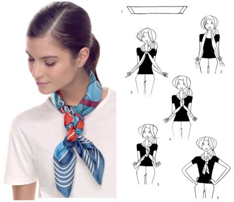 knotting a scarf the hermes way|hermes scarf binding instructions.